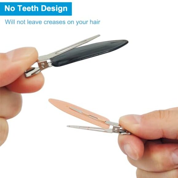 14-Piece Non-Slip Hair Clips & Elastic Headbands Set for Workouts - Picture 5 of 7